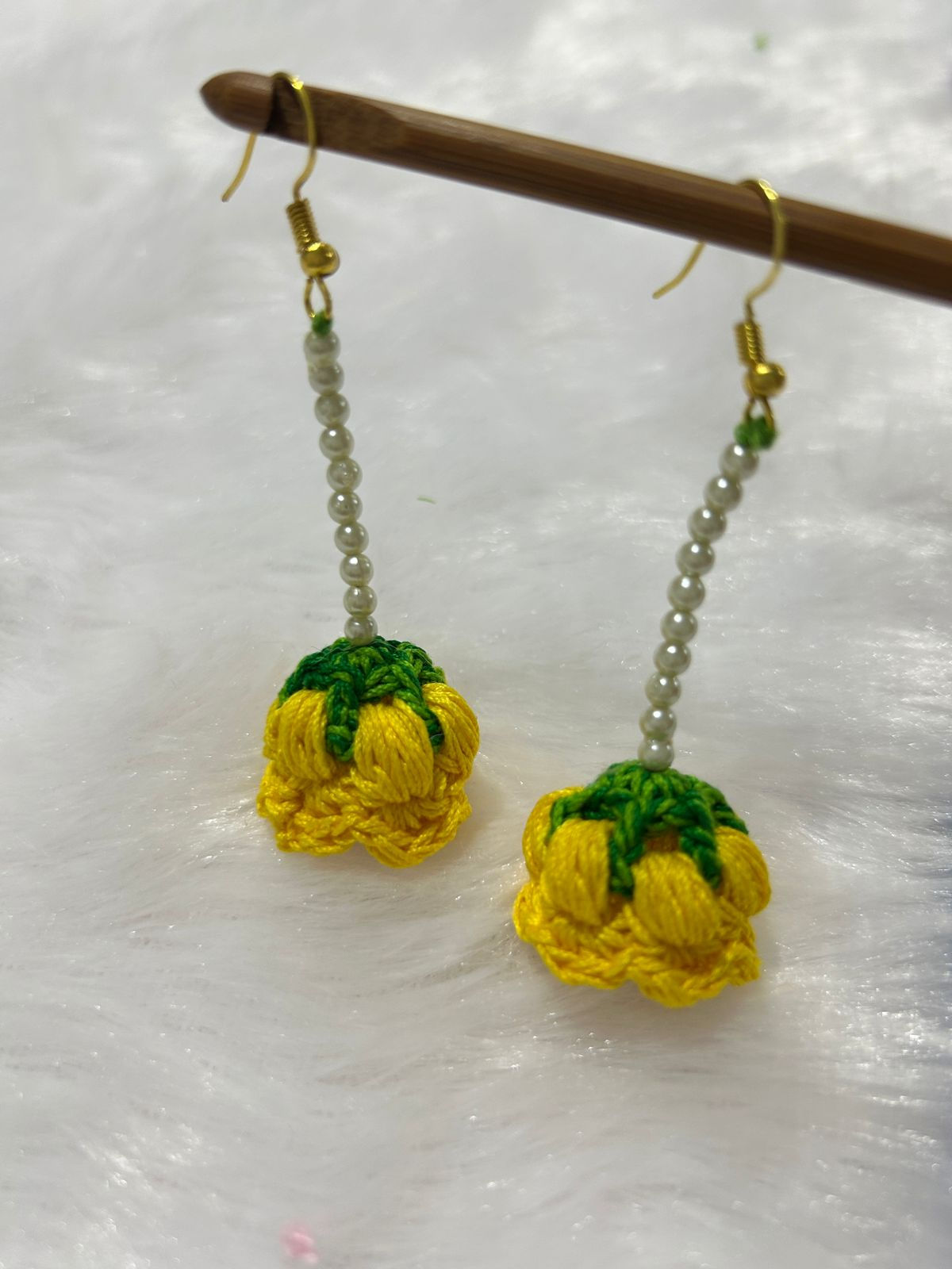 Mini Bellflower Earrings