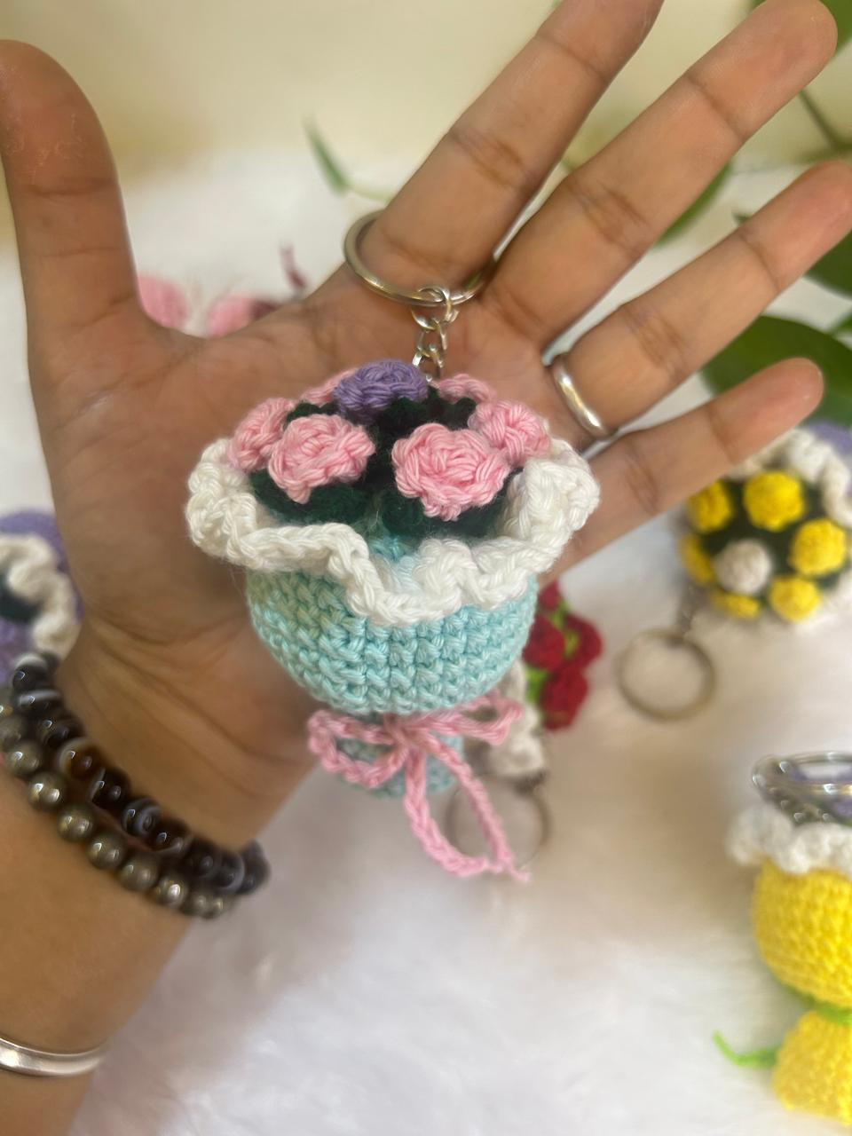 Bouquet Keychain
