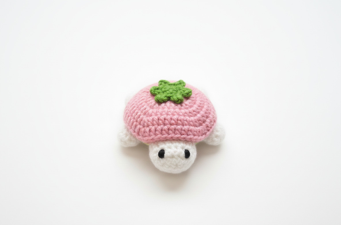 Pink Turtle Airpod Holder