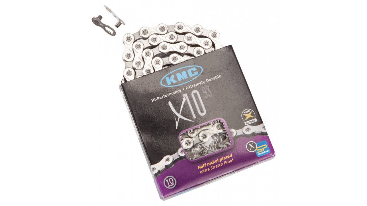 Цепь KMC X10 1/2*11/128*114L 10ск.