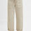 Thumbnail: Front view High Rise Crop Wide Barral Cargo Pants