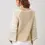Thumbnail: Ivory Crochet Sweater Back