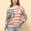 Thumbnail: Ladies the Stars and the Stripes Pullover Sweater
