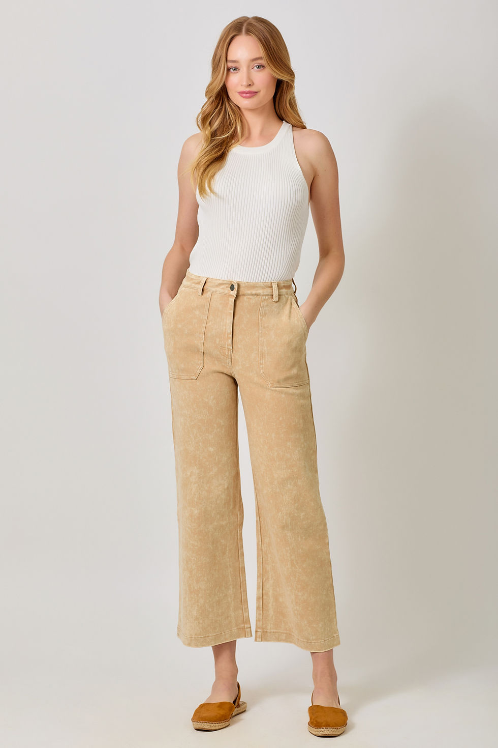 Washed Trouser