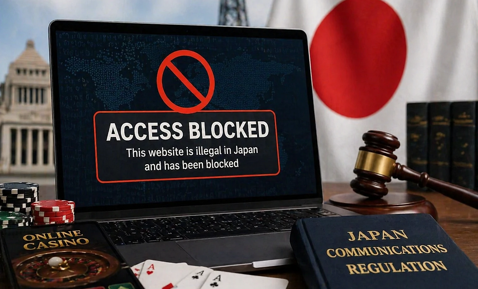 Japan Considers Website Blocking as Illegal Online Gambling Cases Surge