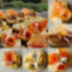 Canapés, 30 pièces