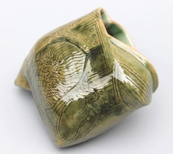 Fortune green sculpture