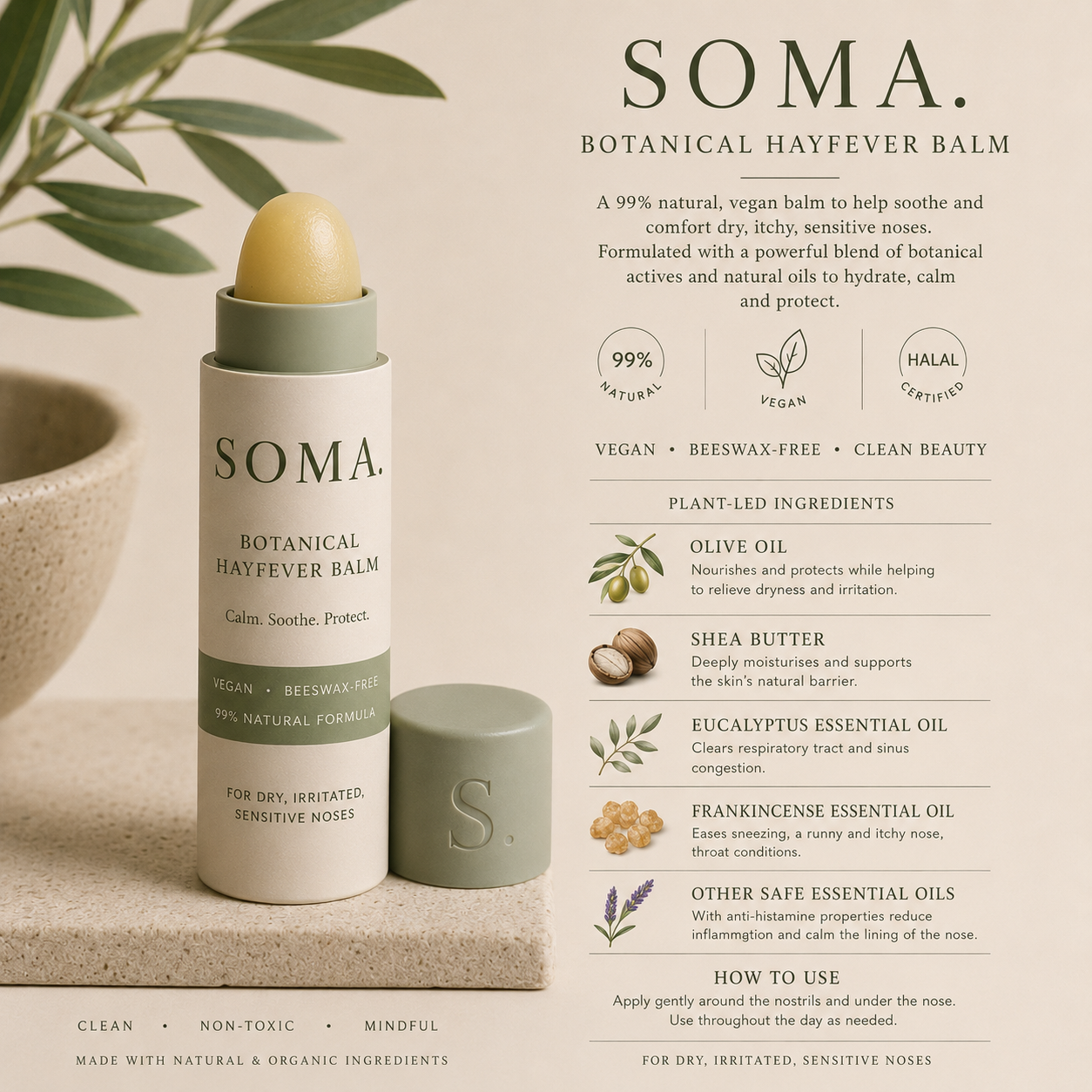 Vegan Hay-Fever Balm
