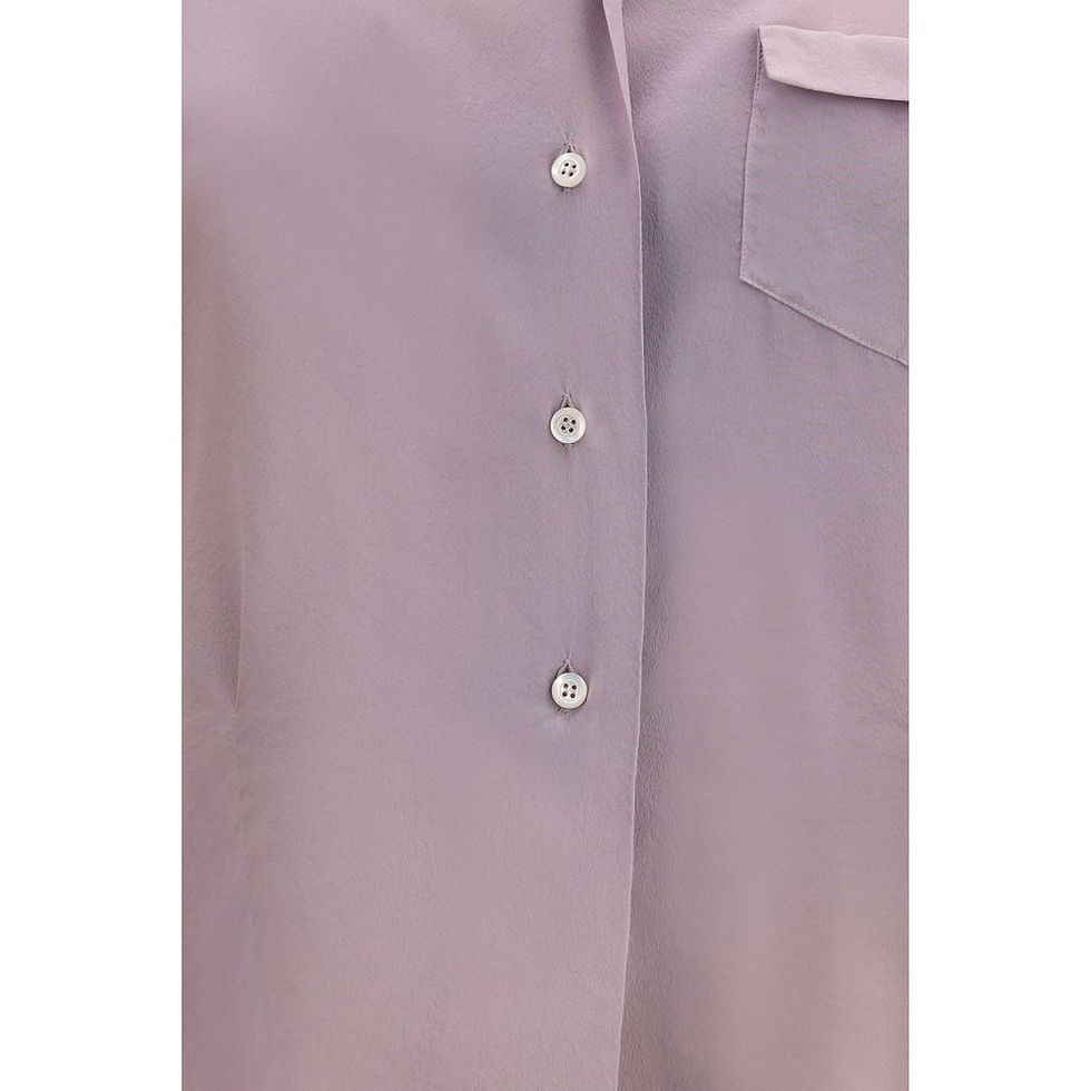 Thumbnail: Maison Margiela Purple Silk Shirt