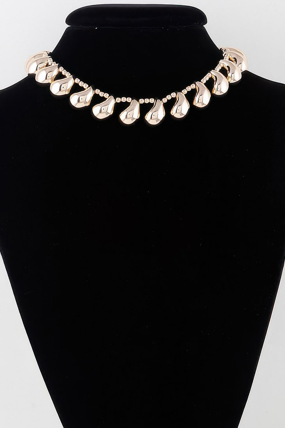 Double Link Chain Choker Necklace