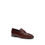 Thumbnail: The Row Bordeaux Calf Leather Bos Taurus Slip-On Loafers
