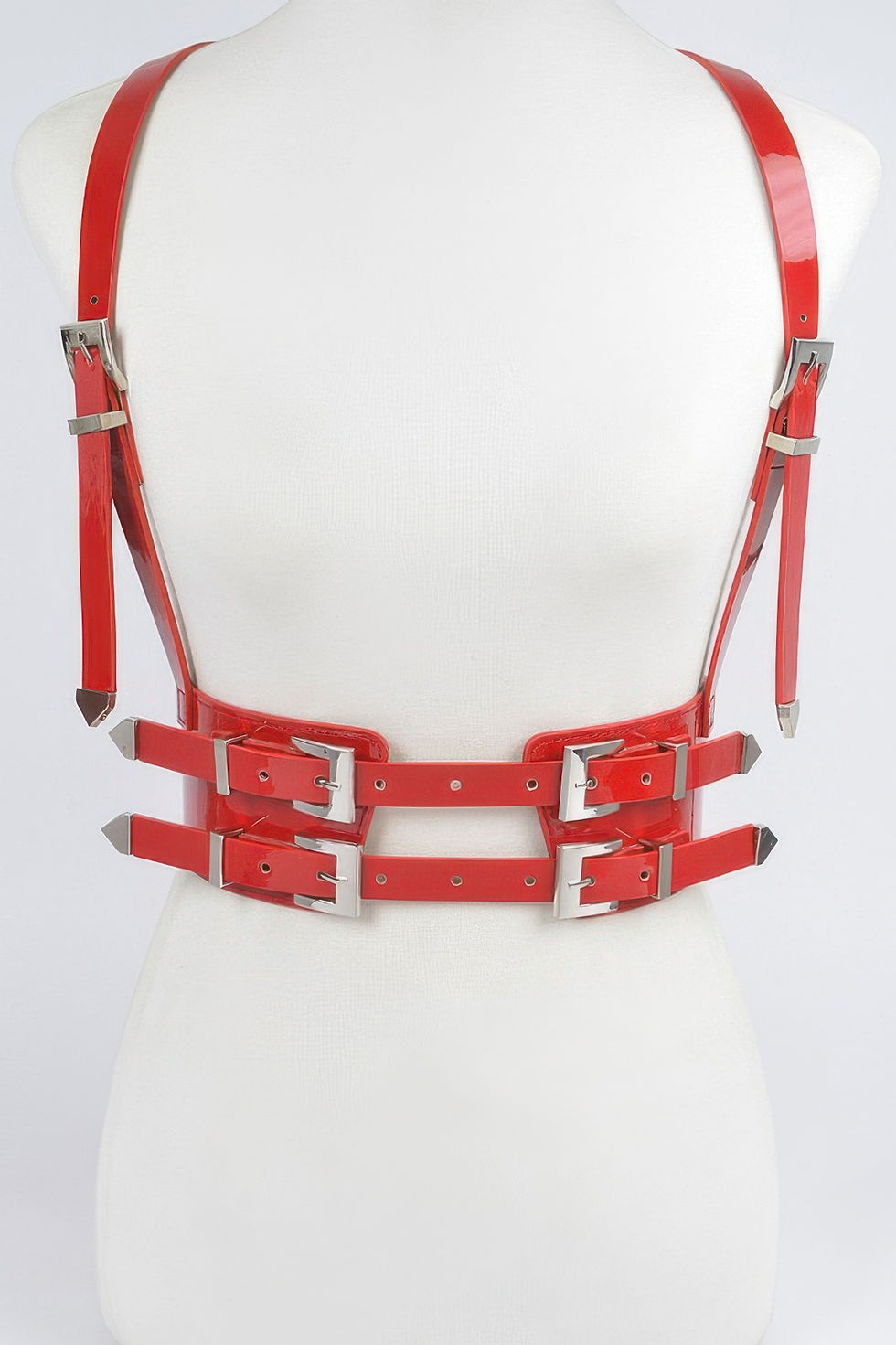 Thumbnail: Plus Size Faux Leather Harness