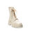 Thumbnail: Salvatore Ferragamo White Calfskin Lace-Up Boots