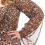 Thumbnail: Leopard Print Cardigan & Dress Plus Size Set