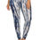 Thumbnail: Plus Size Tie Dye Print, Full Length Leggings In A Slim Fitting Style With A...