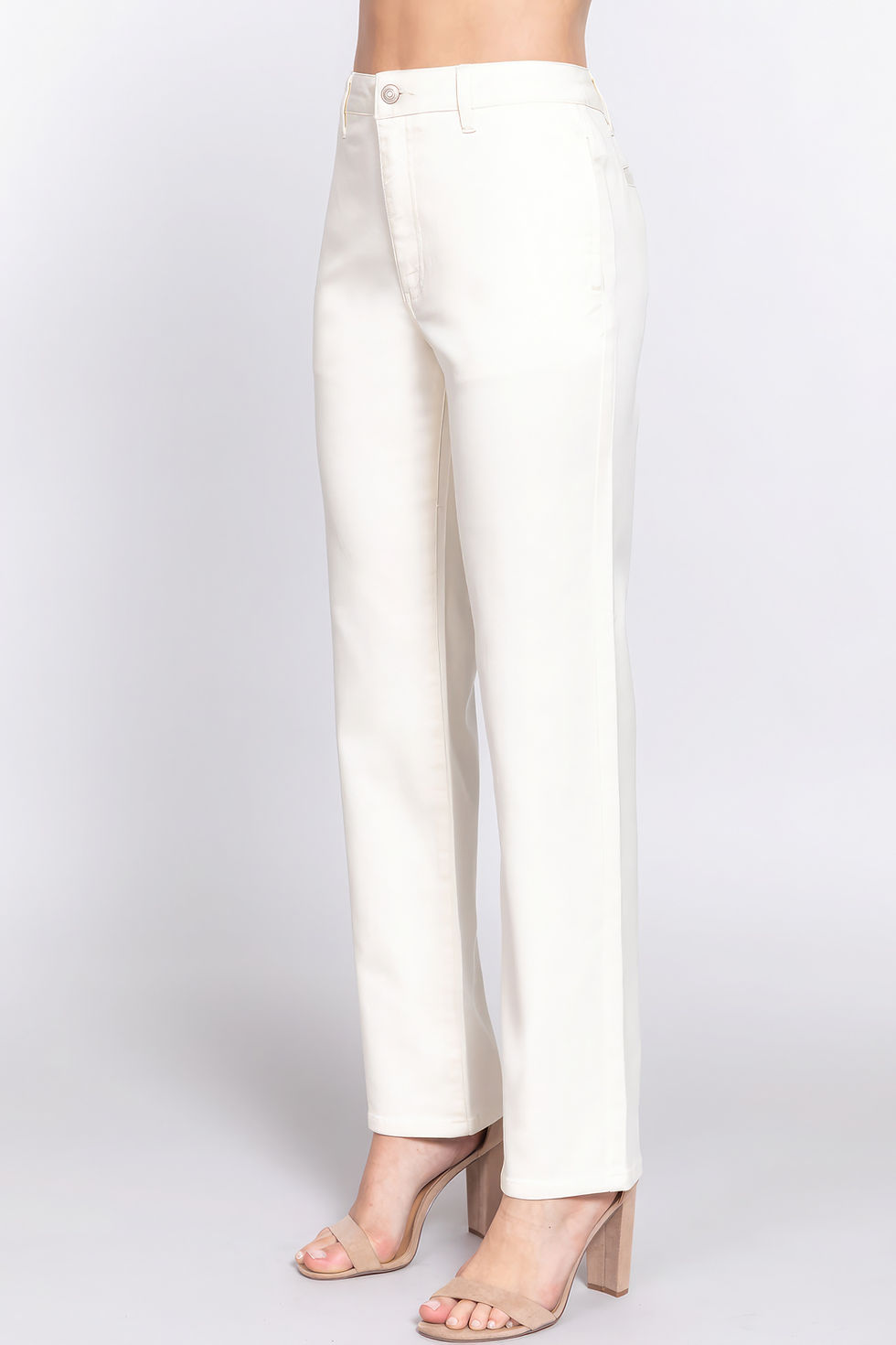 Thumbnail: Straight Fit Twill Long Pants    