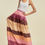 Thumbnail: Color Block Maxi Skirt With Pockets