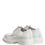 Thumbnail: Dolce & Gabbana White Leather Chunky Sole Derby Shoes