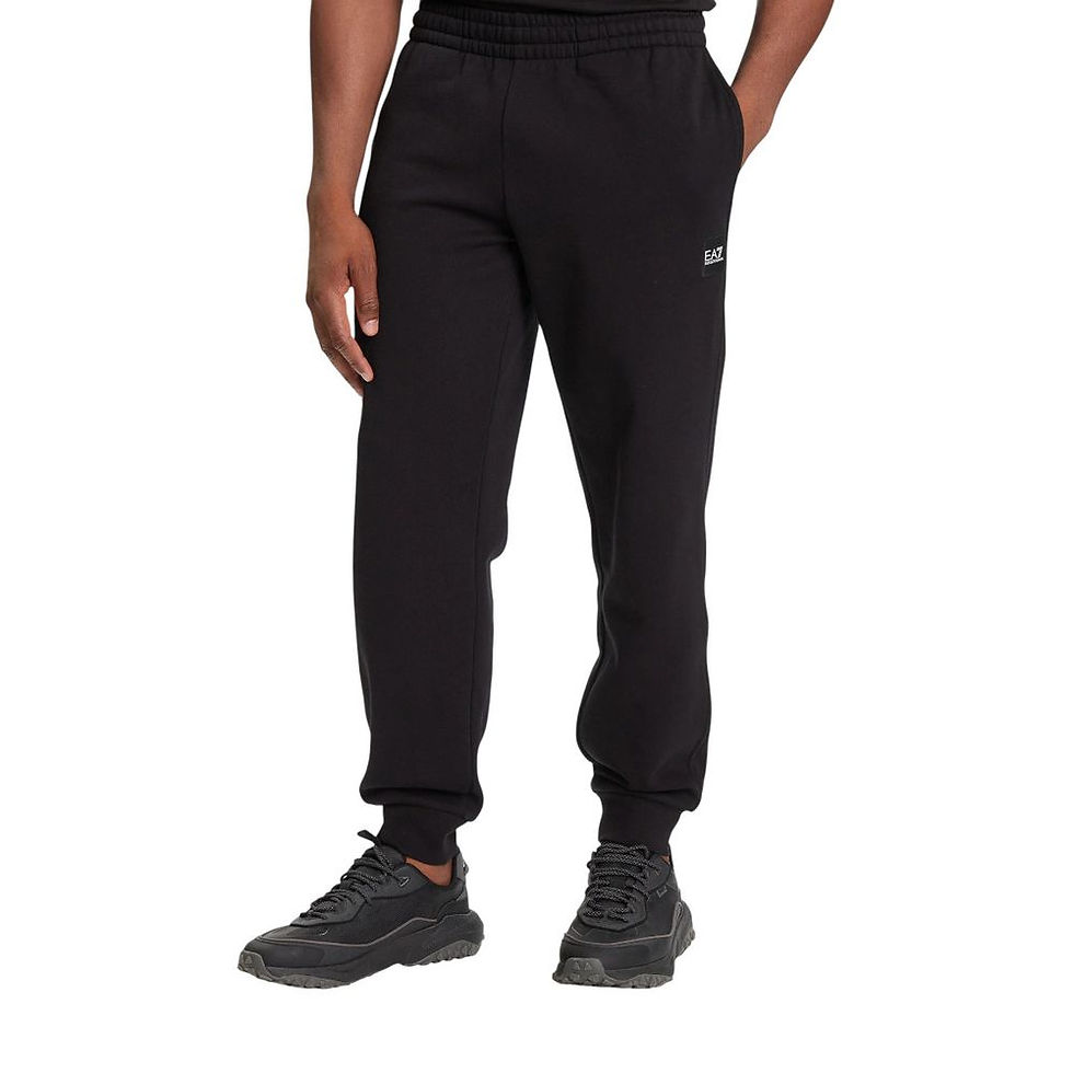 Thumbnail: EA7 Emporio Armani Black Cotton Sweatsuit