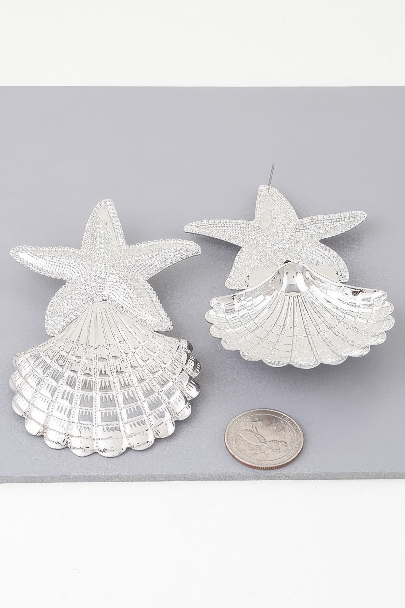 Clam N Starfish Earrings