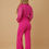 Thumbnail: Crochet Detailed Woven Top Fashon Jumpsuit            