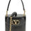 Thumbnail: Valentino Garavani Black Calf Leather Bos Taurus Shoulder Bag