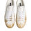 Thumbnail: Dolce & Gabbana White Leather Paint Effect Low Top Sneakers  Shoes