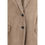 Thumbnail: Brunello Cucinelli Beige Calf Leather Bos Taurus Coat