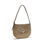 Thumbnail: Savette Beige Calf Leather Bos Taurus Shoulder Bag