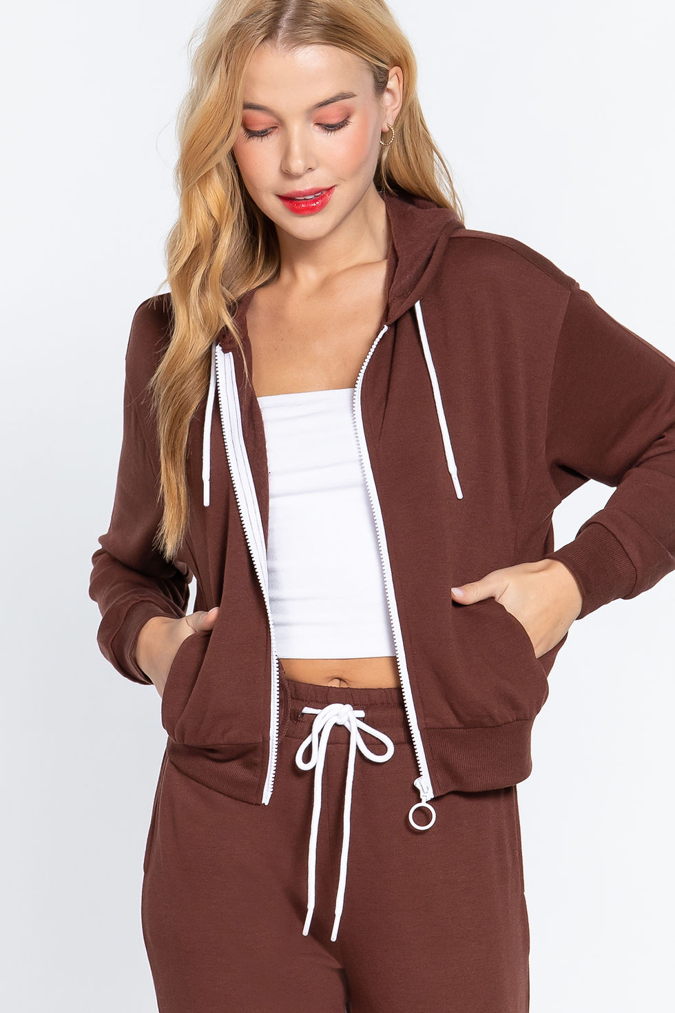 Thumbnail: Fleece French Terry Jacket