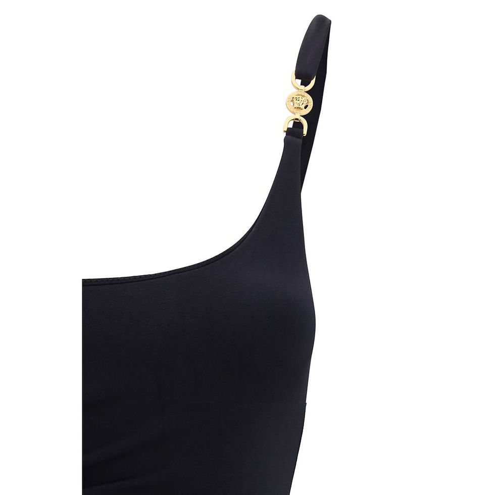 Thumbnail: Versace Black Polyamide One-Piece Swimsuit