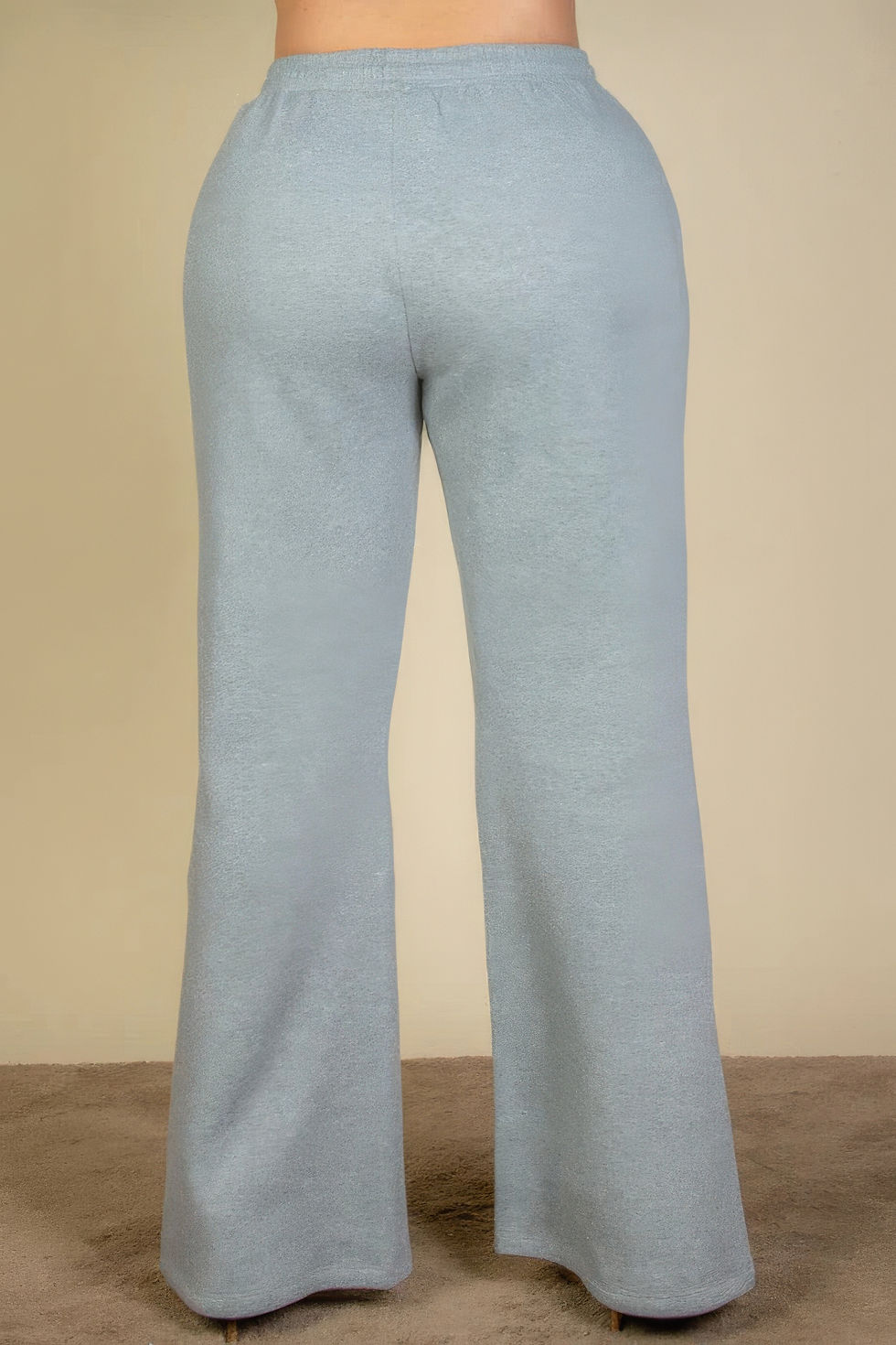 Thumbnail: Plus Size Drawstring Waist Slant Pocket Sweatpants
