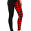 Thumbnail: Spliced 5-inch Long Yoga Style Banded Lined Knit Legging With High Waist