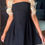 Thumbnail: Off Shoulder Elegant Tube Cuff A Swing Short Dress