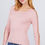 Thumbnail: Long Sleeve W/strappy Detail Round Neck Rib Sweater Top