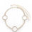 Thumbnail: Circle 2 Line Rhinestone Chain Belt