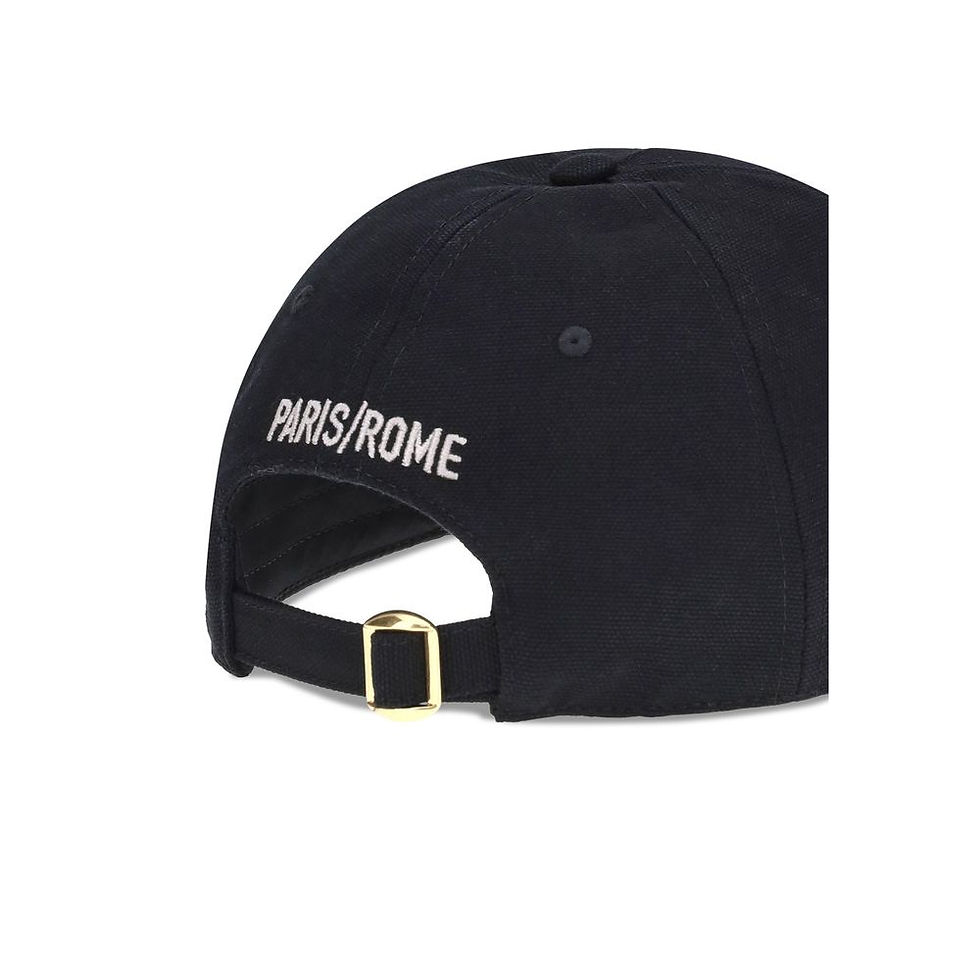 Thumbnail: Valentino Garavani Black Cotton Cap (Baseball Hat)