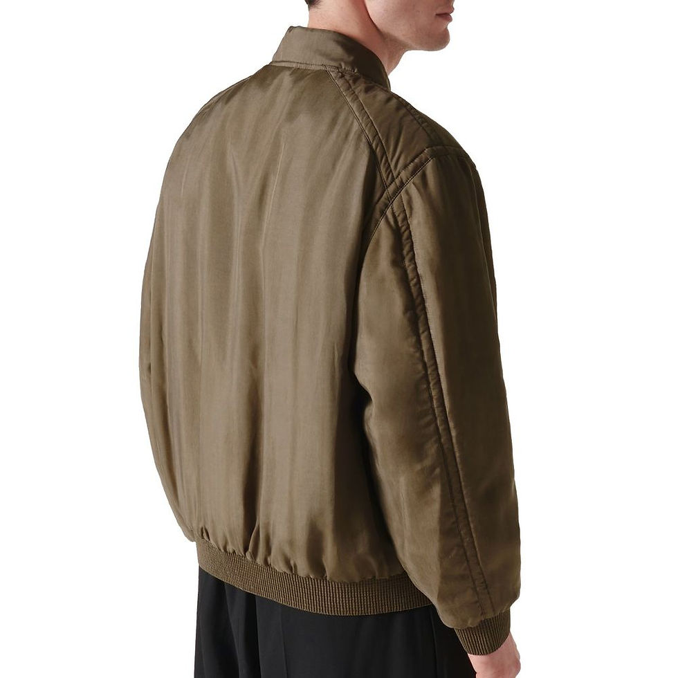 Thumbnail: Saint Laurent Green Copper Bomber