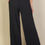 Thumbnail: Drawstring Waist Wide Leg Minimalist Pants