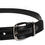 Thumbnail: Dolce & Gabbana Men Black Classic Leather Metal Buckle Belt