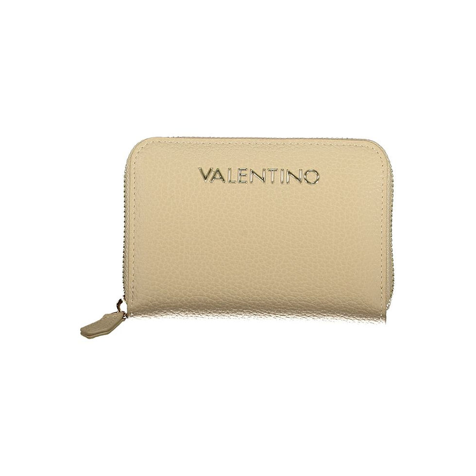 Thumbnail: Mario Valentino Beige Polyurethane Women Wallet