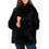 Thumbnail: Gas Black Fur Coat