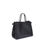 Thumbnail: Valentino Garavani Black Calf Leather Bos Taurus Shoulder Bag
