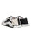 Thumbnail: Dolce & Gabbana White Black NS1 Low Top Sneakers Shoes