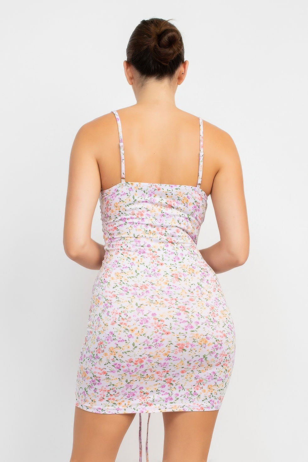 Thumbnail: Ruched Floral Cami Dress