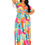 Thumbnail: Tropical floral maxi skirt & top set