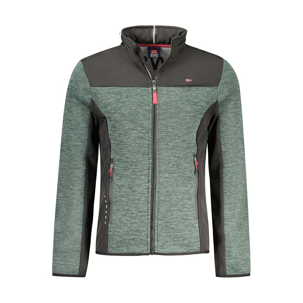 Thumbnail: Norway 1963 Verde Polyester Men's Jacket