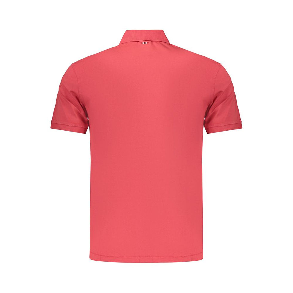 Thumbnail: Napapijri Rosso Cotton Men's Polo