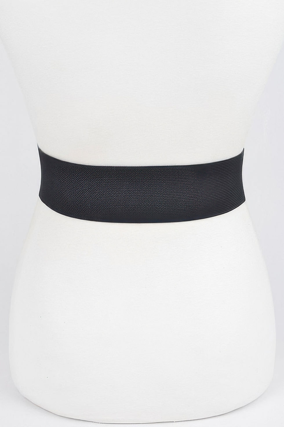 Thumbnail: Rhinestone Metal Buckle Stretch Belt