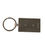 Thumbnail: Dolce & Gabbana Black Leather Logo Metal Ring Keychain Keyring
